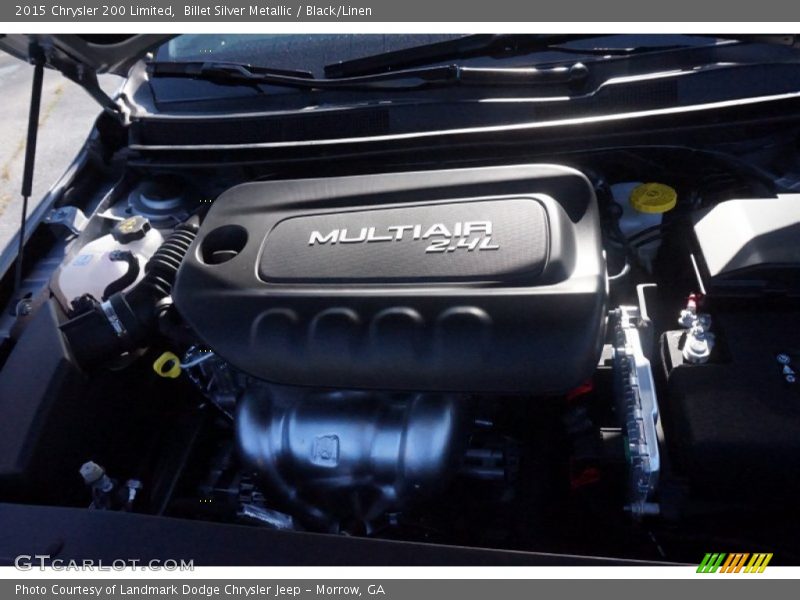 Billet Silver Metallic / Black/Linen 2015 Chrysler 200 Limited