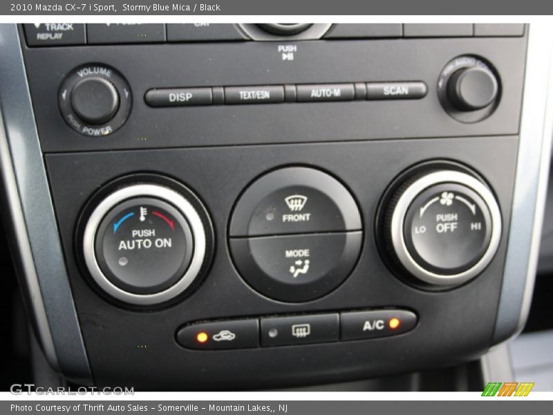 Stormy Blue Mica / Black 2010 Mazda CX-7 i Sport
