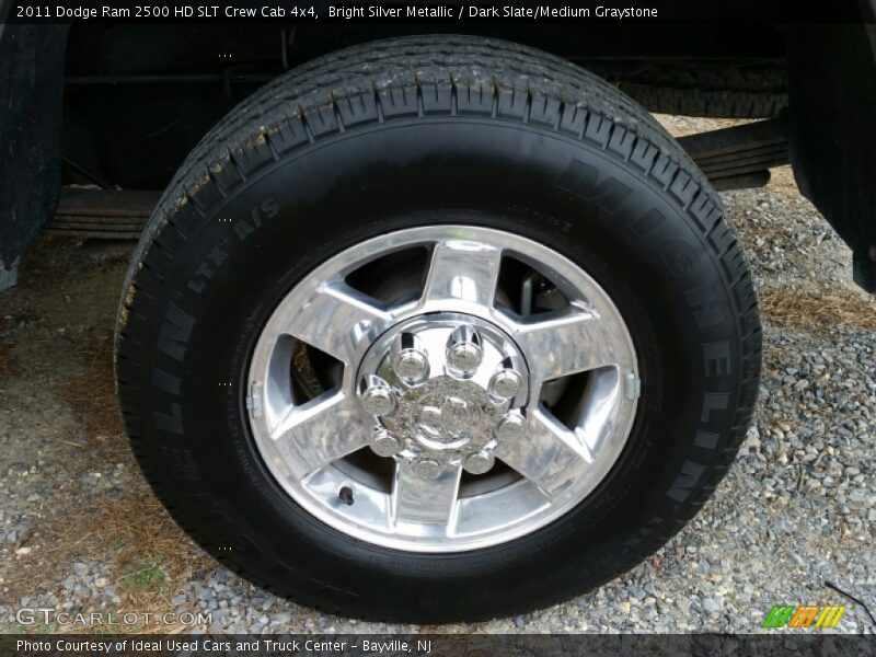 Bright Silver Metallic / Dark Slate/Medium Graystone 2011 Dodge Ram 2500 HD SLT Crew Cab 4x4