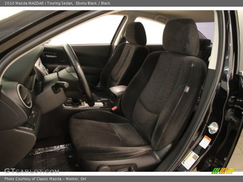 Ebony Black / Black 2010 Mazda MAZDA6 i Touring Sedan
