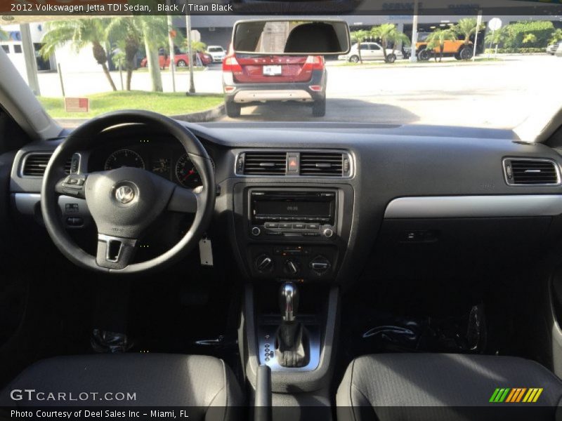 Black / Titan Black 2012 Volkswagen Jetta TDI Sedan