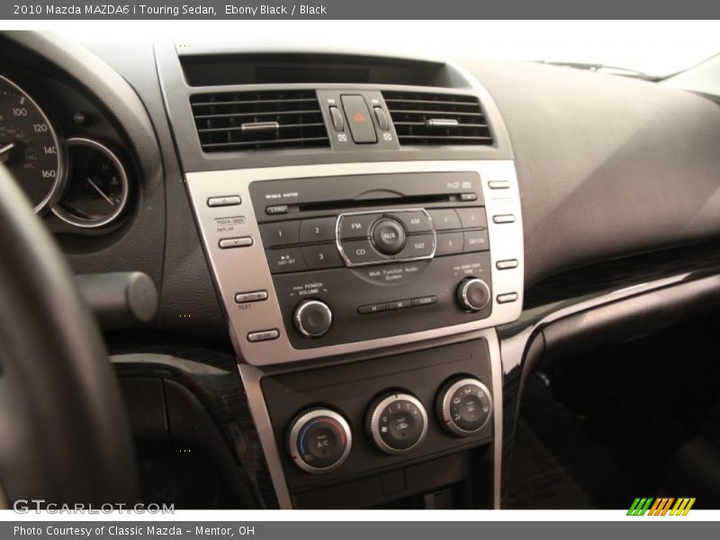 Ebony Black / Black 2010 Mazda MAZDA6 i Touring Sedan