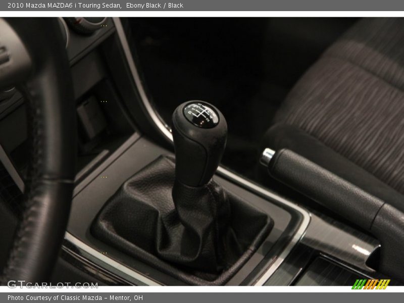 Ebony Black / Black 2010 Mazda MAZDA6 i Touring Sedan