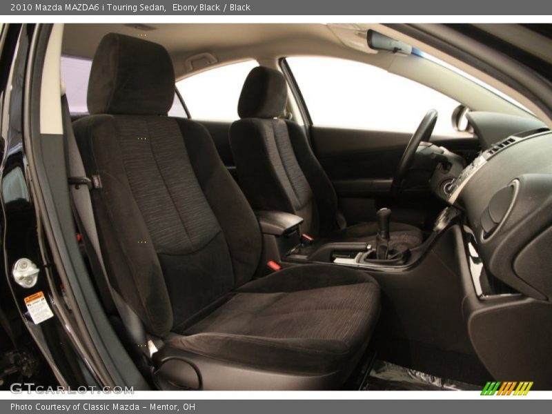 Ebony Black / Black 2010 Mazda MAZDA6 i Touring Sedan