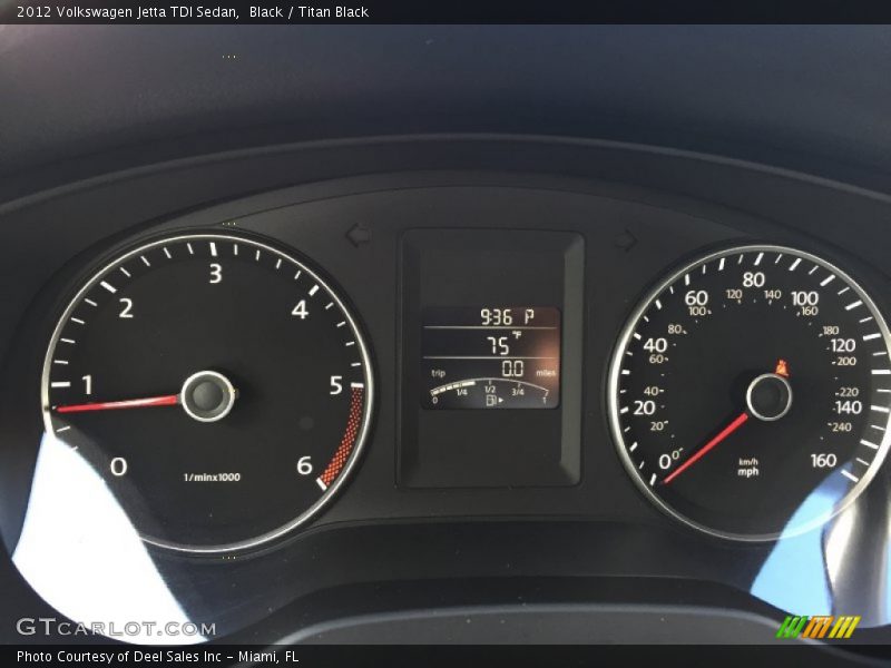 Black / Titan Black 2012 Volkswagen Jetta TDI Sedan