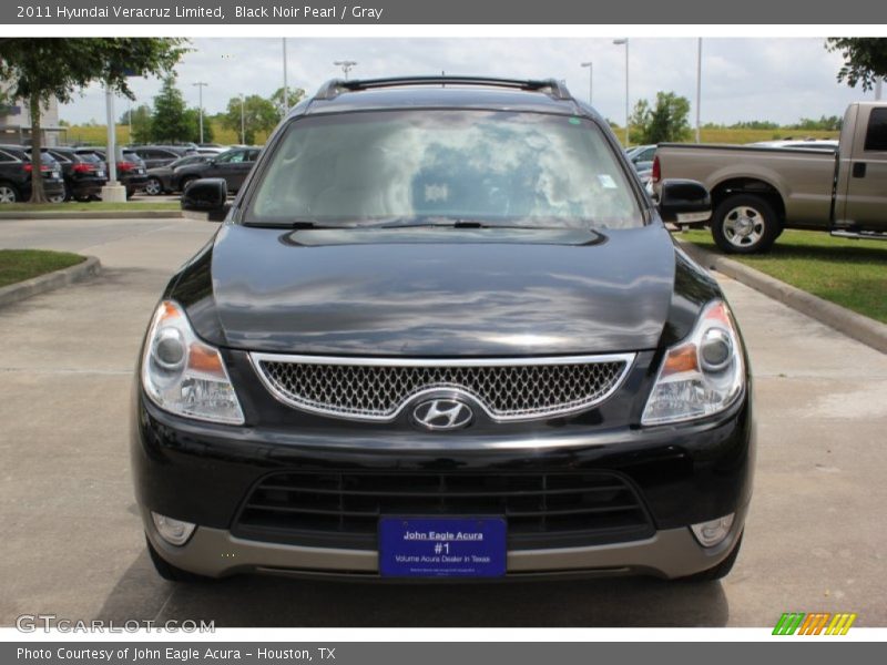 Black Noir Pearl / Gray 2011 Hyundai Veracruz Limited