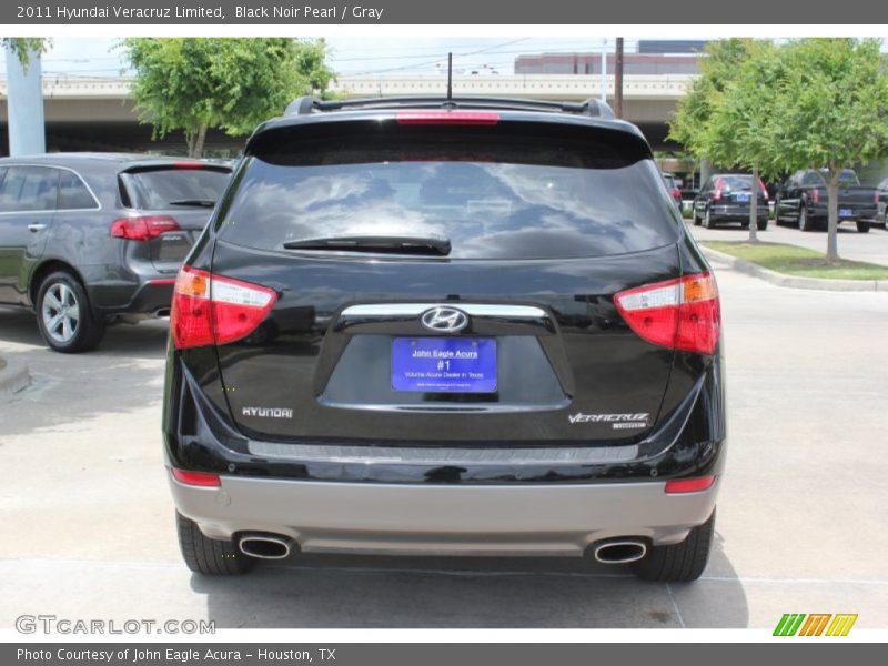 Black Noir Pearl / Gray 2011 Hyundai Veracruz Limited