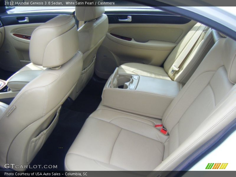 White Satin Pearl / Cashmere 2012 Hyundai Genesis 3.8 Sedan