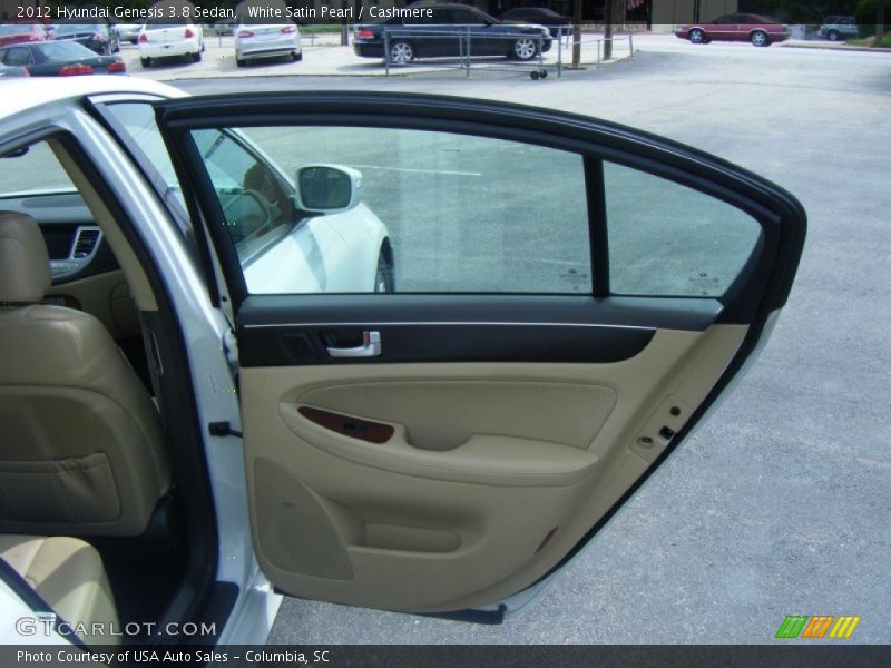 White Satin Pearl / Cashmere 2012 Hyundai Genesis 3.8 Sedan