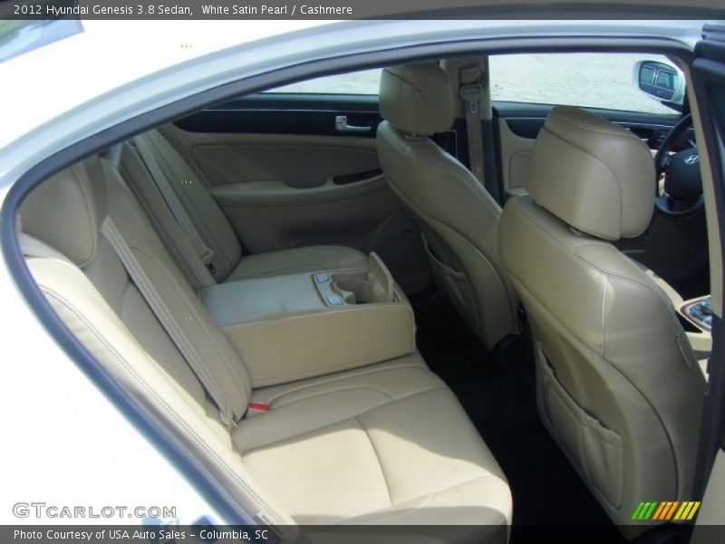 White Satin Pearl / Cashmere 2012 Hyundai Genesis 3.8 Sedan