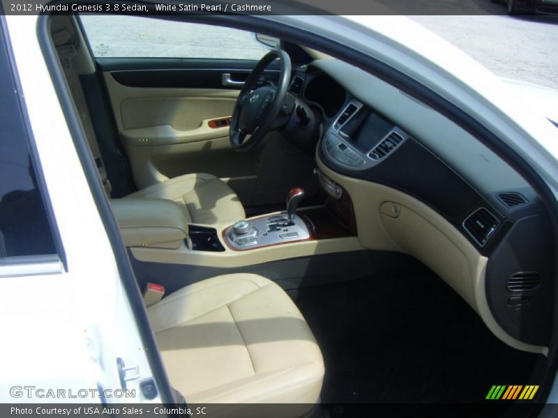 White Satin Pearl / Cashmere 2012 Hyundai Genesis 3.8 Sedan