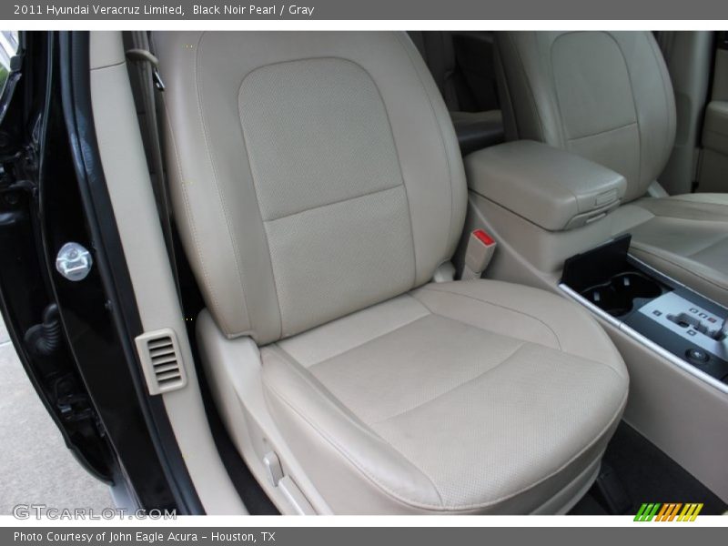 Black Noir Pearl / Gray 2011 Hyundai Veracruz Limited