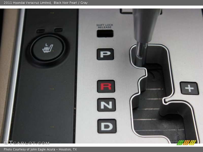 Black Noir Pearl / Gray 2011 Hyundai Veracruz Limited