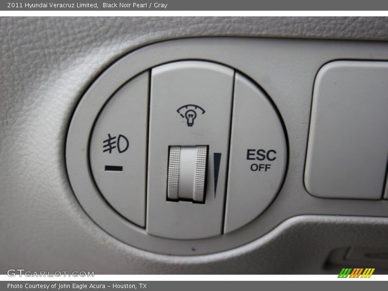 Black Noir Pearl / Gray 2011 Hyundai Veracruz Limited