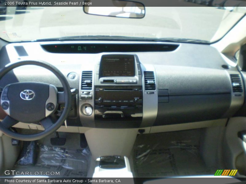 Seaside Pearl / Beige 2006 Toyota Prius Hybrid