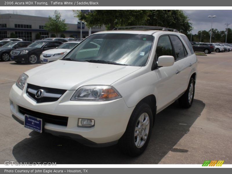 Taffeta White / Saddle/Black 2006 Acura MDX Touring