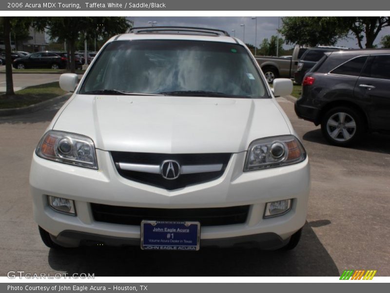 Taffeta White / Saddle/Black 2006 Acura MDX Touring