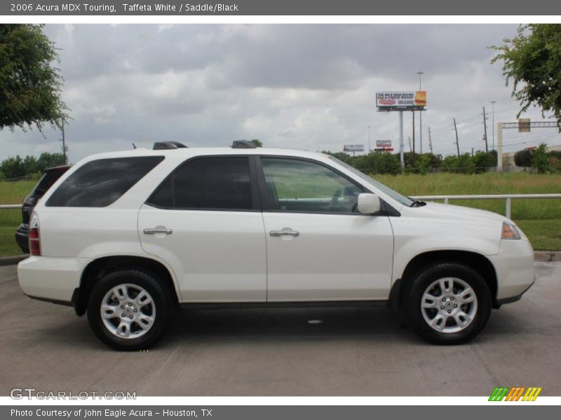 Taffeta White / Saddle/Black 2006 Acura MDX Touring