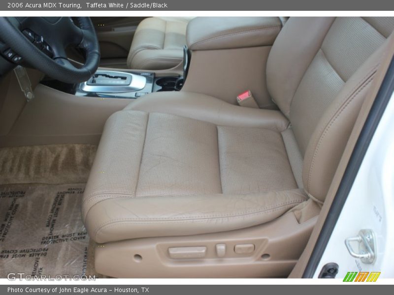 Taffeta White / Saddle/Black 2006 Acura MDX Touring