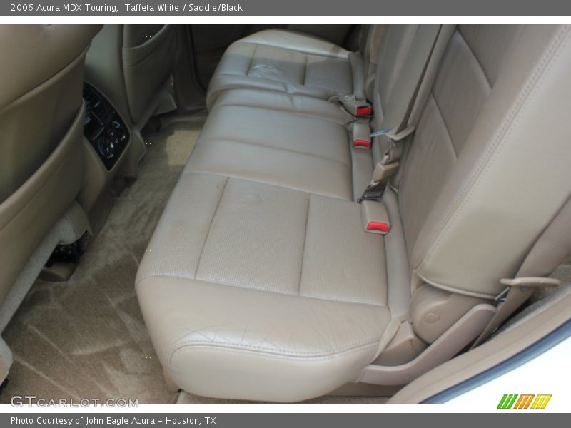 Taffeta White / Saddle/Black 2006 Acura MDX Touring