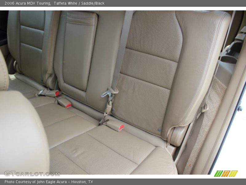 Taffeta White / Saddle/Black 2006 Acura MDX Touring
