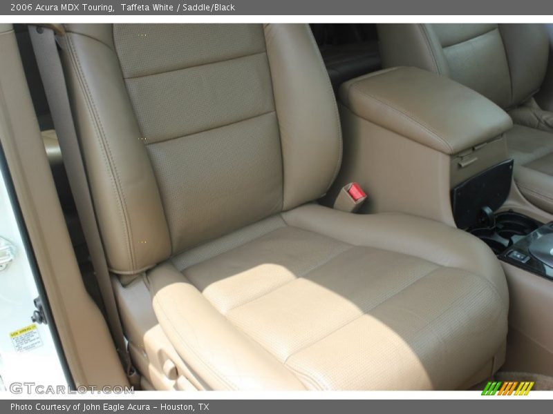 Taffeta White / Saddle/Black 2006 Acura MDX Touring