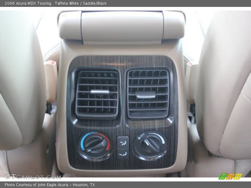 Taffeta White / Saddle/Black 2006 Acura MDX Touring