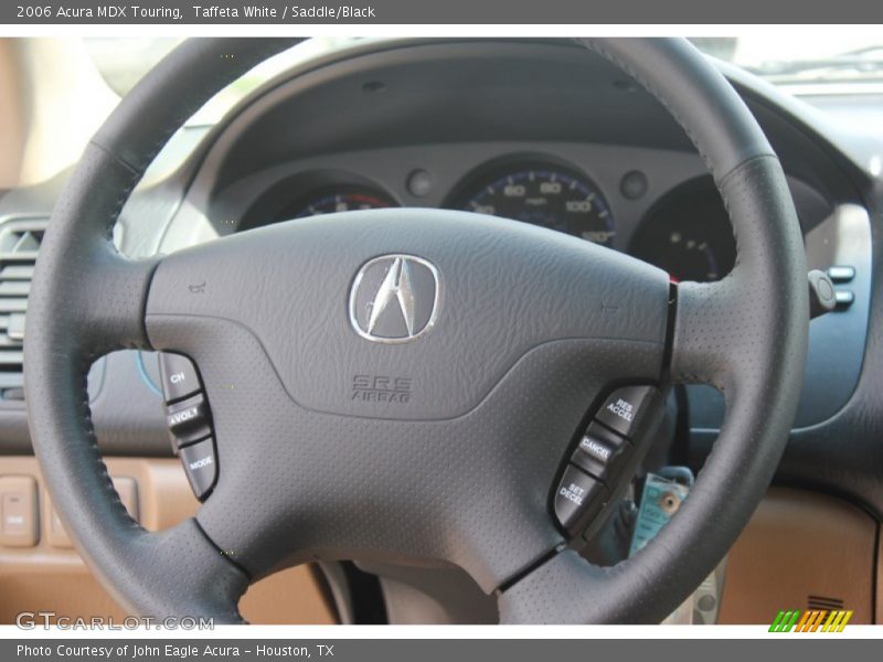 Taffeta White / Saddle/Black 2006 Acura MDX Touring