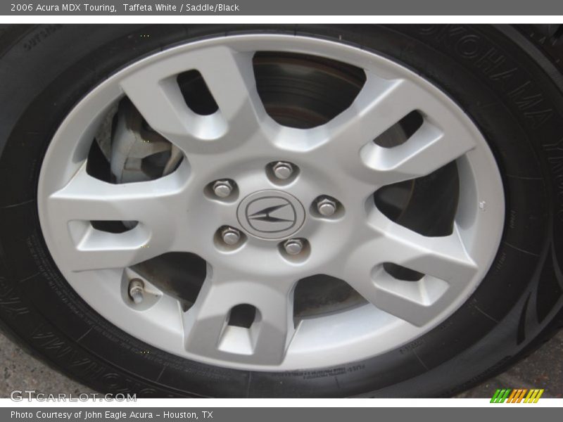 Taffeta White / Saddle/Black 2006 Acura MDX Touring