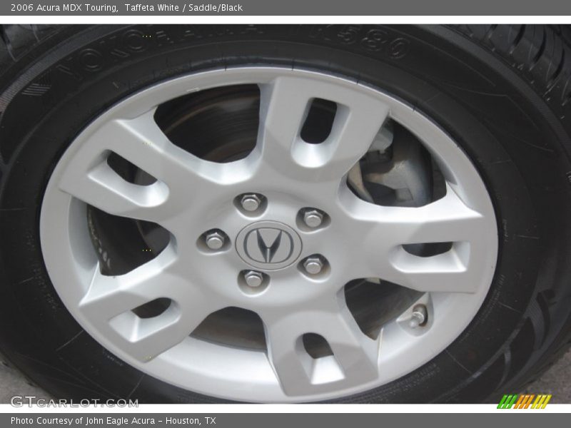 Taffeta White / Saddle/Black 2006 Acura MDX Touring