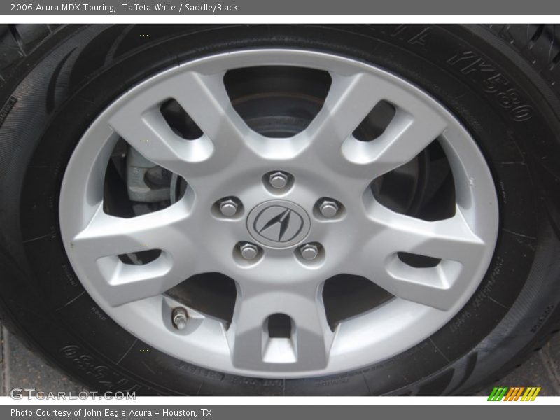 Taffeta White / Saddle/Black 2006 Acura MDX Touring