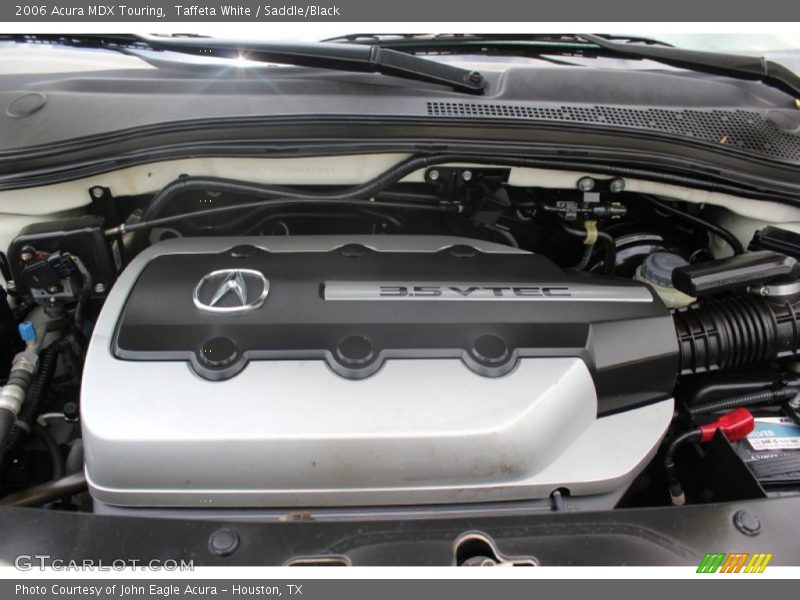 Taffeta White / Saddle/Black 2006 Acura MDX Touring