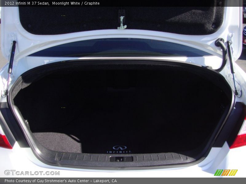 Moonlight White / Graphite 2012 Infiniti M 37 Sedan