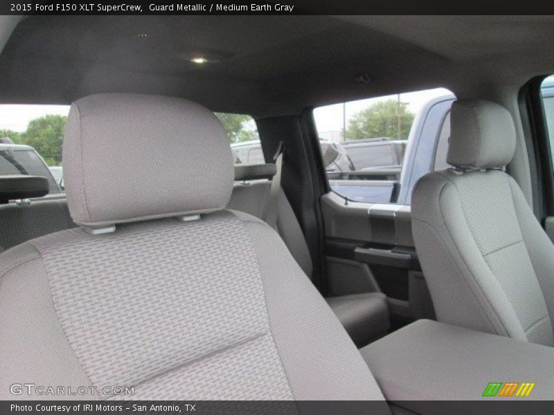 Guard Metallic / Medium Earth Gray 2015 Ford F150 XLT SuperCrew