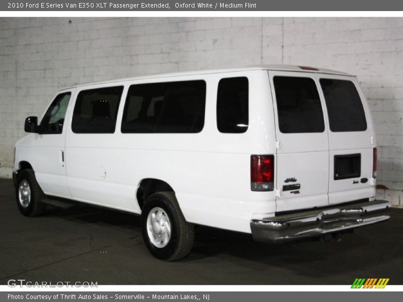 Oxford White / Medium Flint 2010 Ford E Series Van E350 XLT Passenger Extended