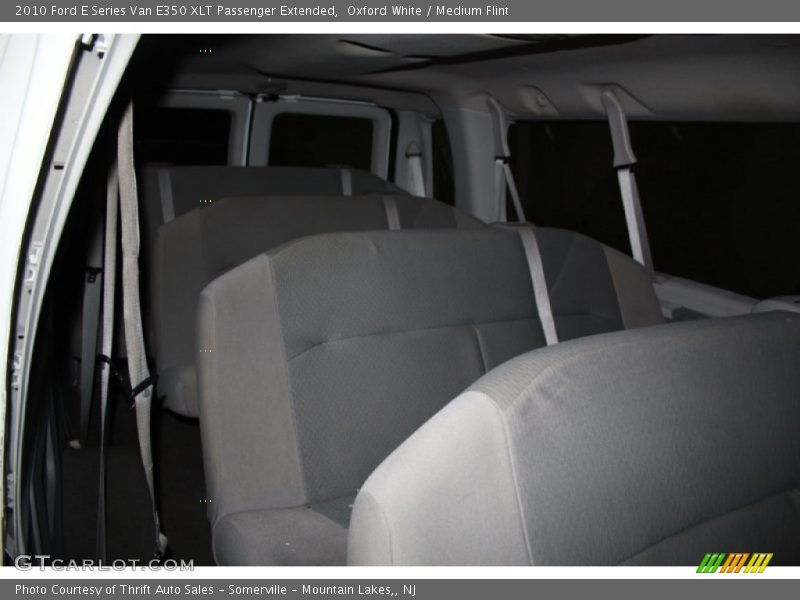 Oxford White / Medium Flint 2010 Ford E Series Van E350 XLT Passenger Extended
