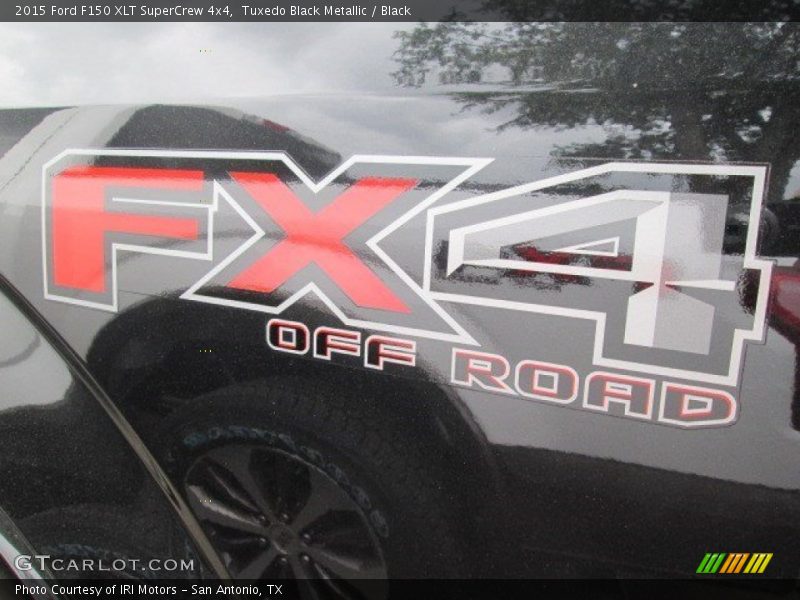Tuxedo Black Metallic / Black 2015 Ford F150 XLT SuperCrew 4x4