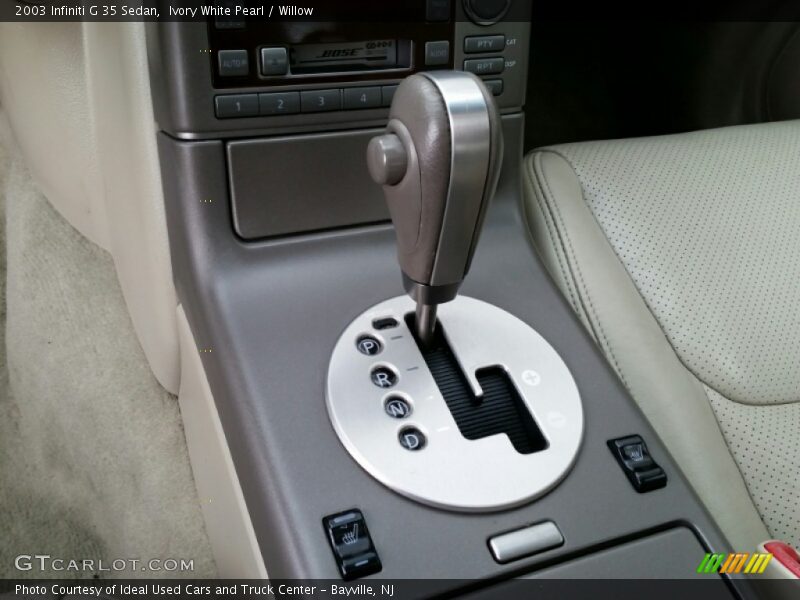  2003 G 35 Sedan 5 Speed Automatic Shifter