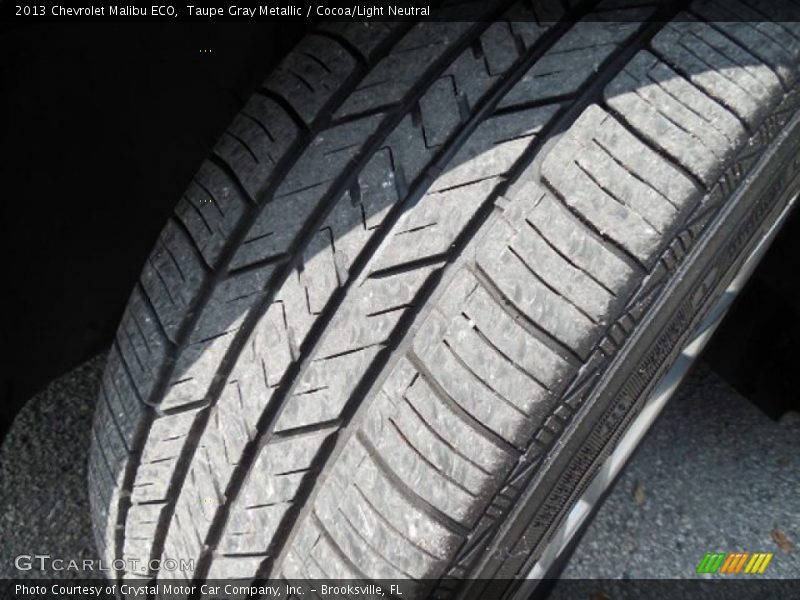 Taupe Gray Metallic / Cocoa/Light Neutral 2013 Chevrolet Malibu ECO
