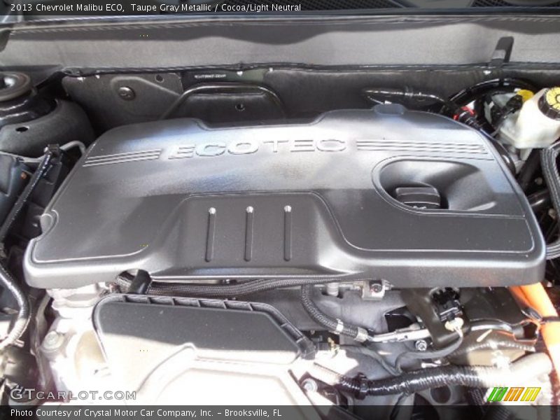 Taupe Gray Metallic / Cocoa/Light Neutral 2013 Chevrolet Malibu ECO