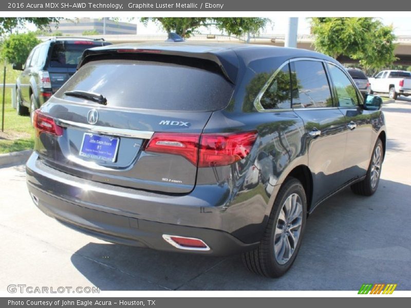 Graphite Luster Metallic / Ebony 2016 Acura MDX SH-AWD Technology