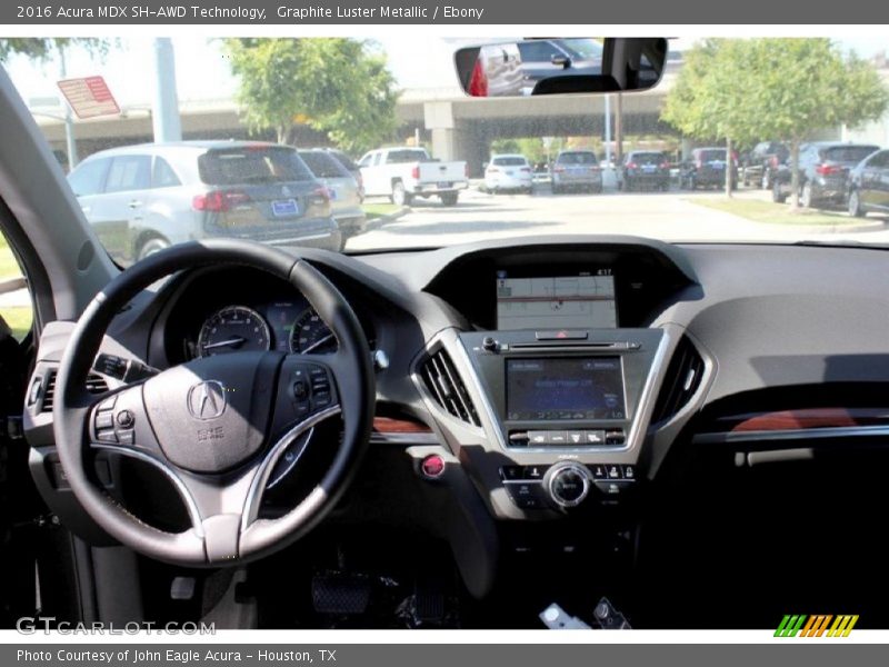 Graphite Luster Metallic / Ebony 2016 Acura MDX SH-AWD Technology