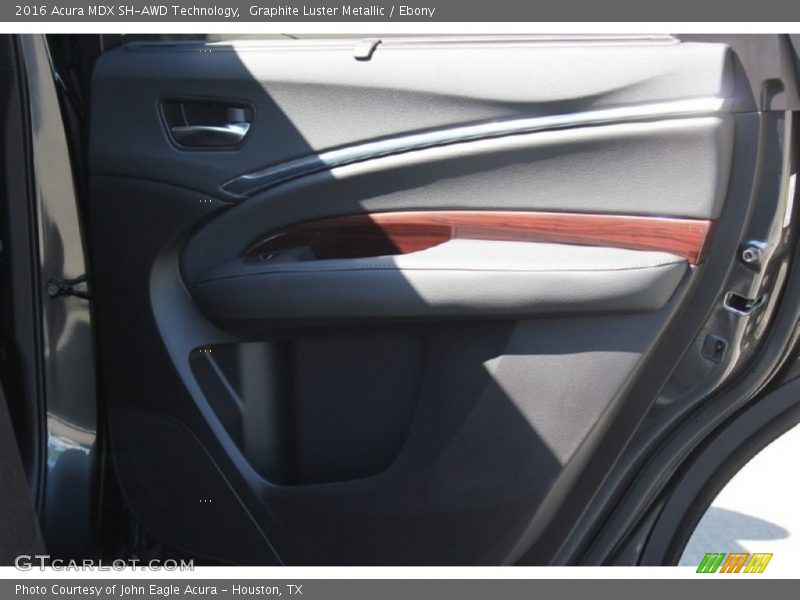Graphite Luster Metallic / Ebony 2016 Acura MDX SH-AWD Technology