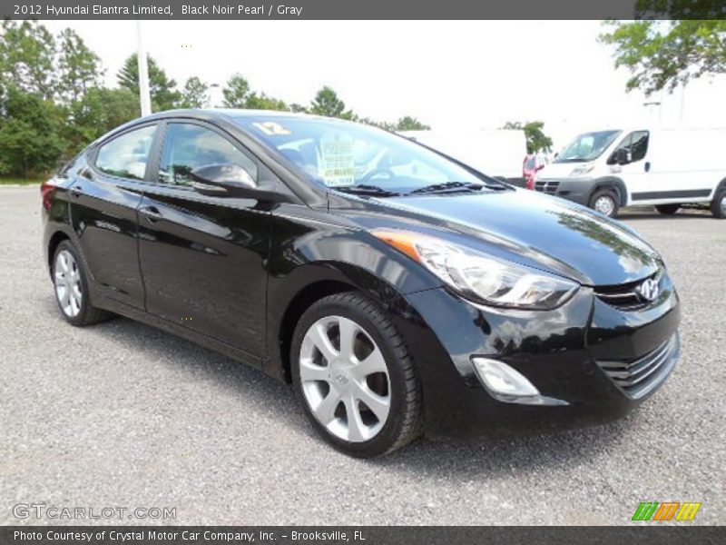 Front 3/4 View of 2012 Elantra Limited