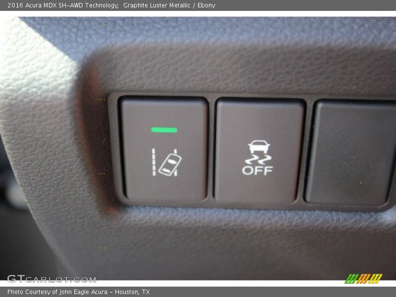 Graphite Luster Metallic / Ebony 2016 Acura MDX SH-AWD Technology