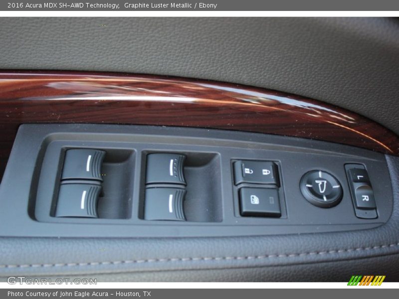 Graphite Luster Metallic / Ebony 2016 Acura MDX SH-AWD Technology