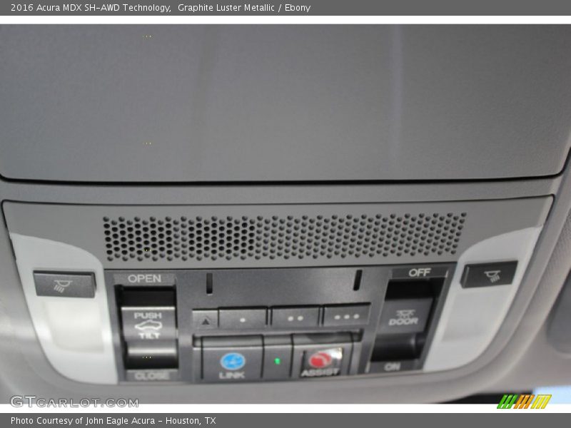 Graphite Luster Metallic / Ebony 2016 Acura MDX SH-AWD Technology