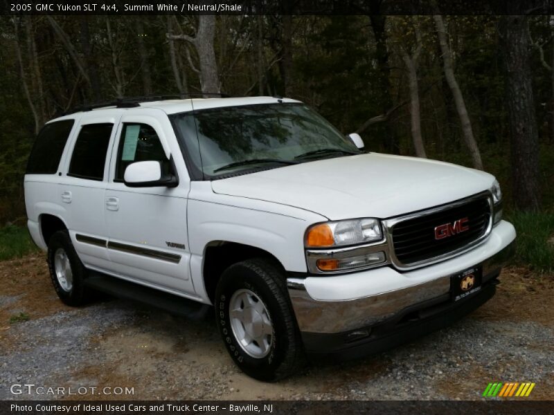 Summit White / Neutral/Shale 2005 GMC Yukon SLT 4x4