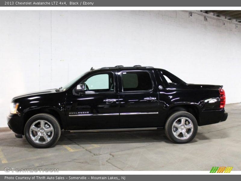 Black / Ebony 2013 Chevrolet Avalanche LTZ 4x4