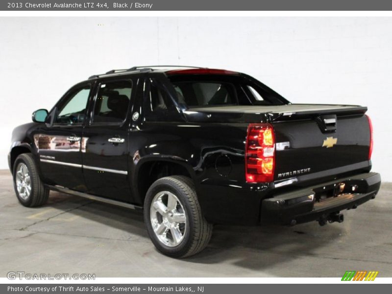 Black / Ebony 2013 Chevrolet Avalanche LTZ 4x4